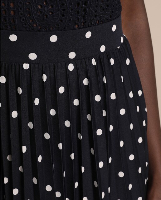 Falda larga plisada Woman Collection