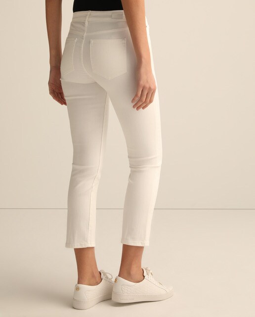 Jeans straight lisas de mulher