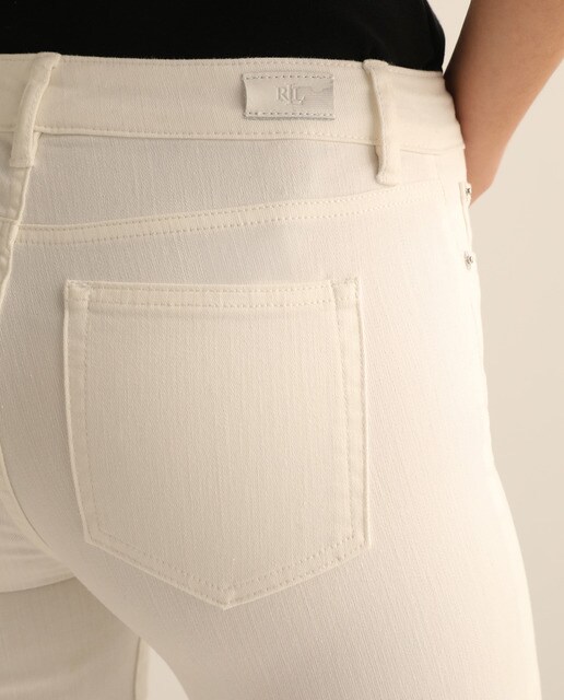 Jeans straight lisas de mulher
