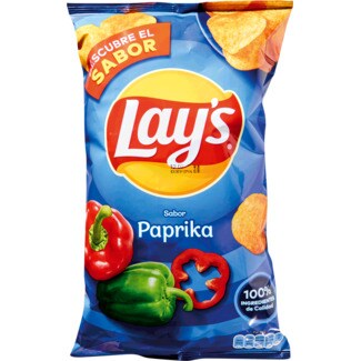 Lay's Batatas Fritas com Sabor a Paprika embalagem 160 g