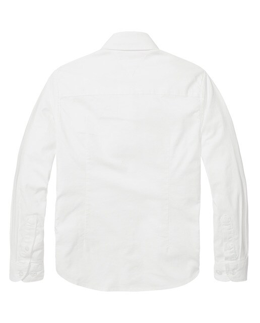 Camisa de bebé niño Tommy Hilfiger en blanco