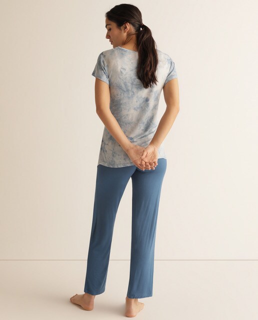 Pijama completo de pré-mamã New Sailor estampado