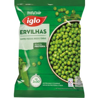 Iglo Ervilhas embalagem 700 g