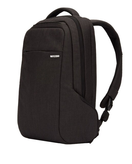 Mochila de homem Incase cinzenta com fecho de correr