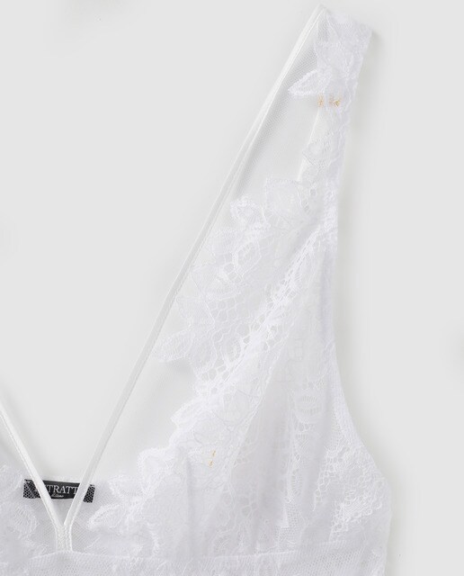 Camisón Wedding modal con encaje