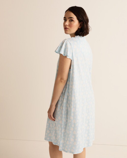 Camisón de tallas grandes Tejido Soft estampado