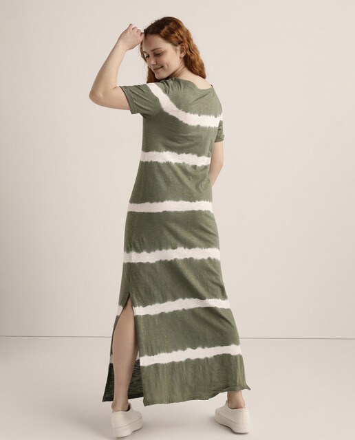 Vestido de punto largo