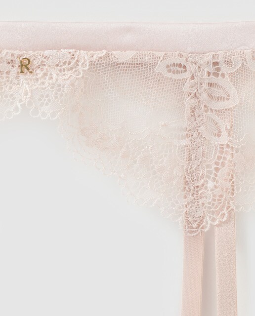 Cinta Wedding com renda