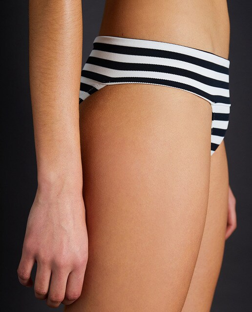 Braga de bikini de rayas