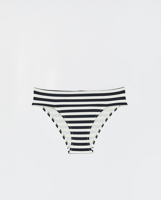 Braga de bikini de rayas