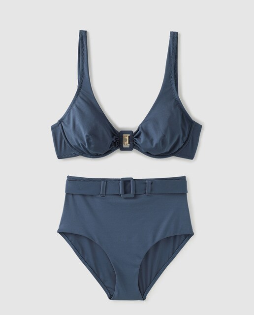 Top de bikini con aro materiales reciclados