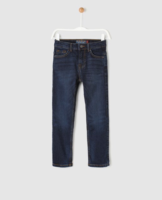 Pantalón vaquero de niño azul lavado