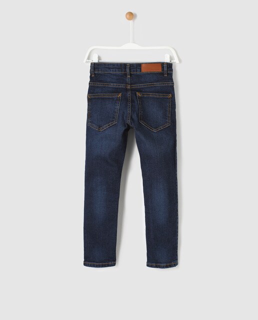Pantalón vaquero de niño azul lavado
