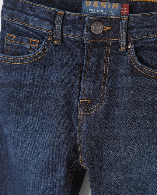 Pantalón vaquero de niño azul lavado