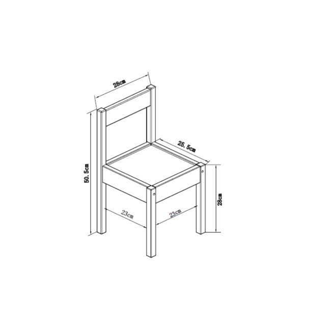 Set mesa + 2 sillas Fancy Mini Home - El Corte Inglés