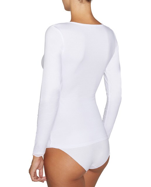 Camiseta interior de mujer manga larga