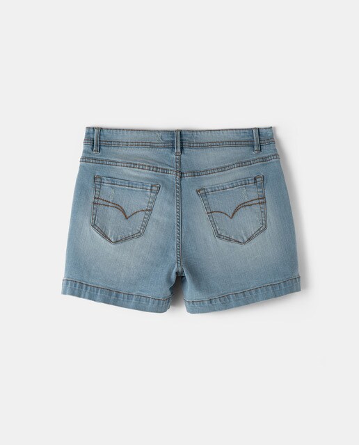 Short vaquero de mujer básico