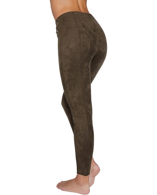 Leggings lisas com fantasia