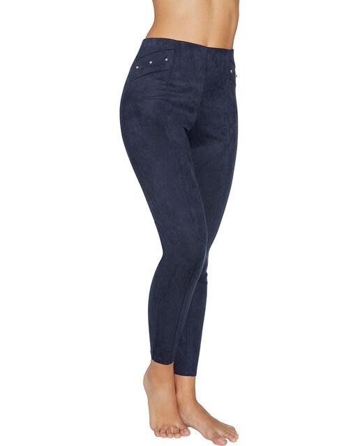Leggings lisas com fantasia