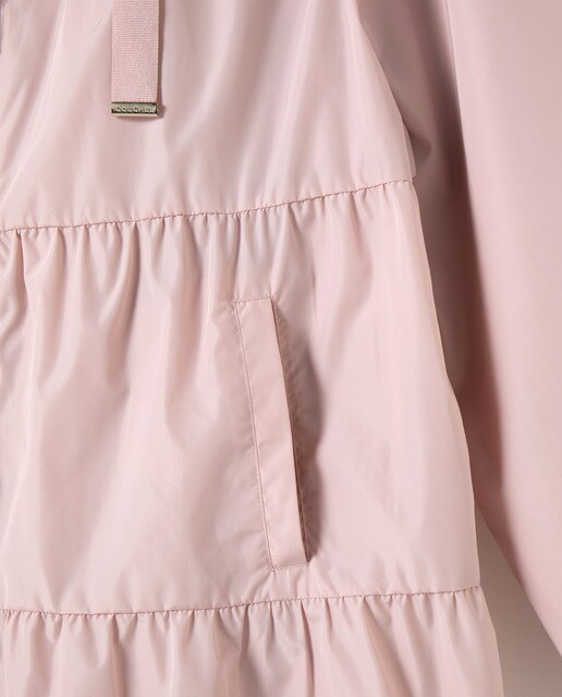 Parka ligera de mujer talla grande con capucha