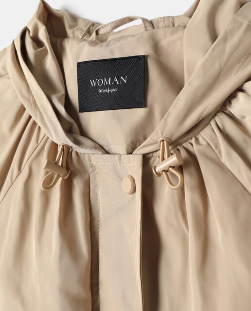 Chubasquero de mujer Woman Collection en beige