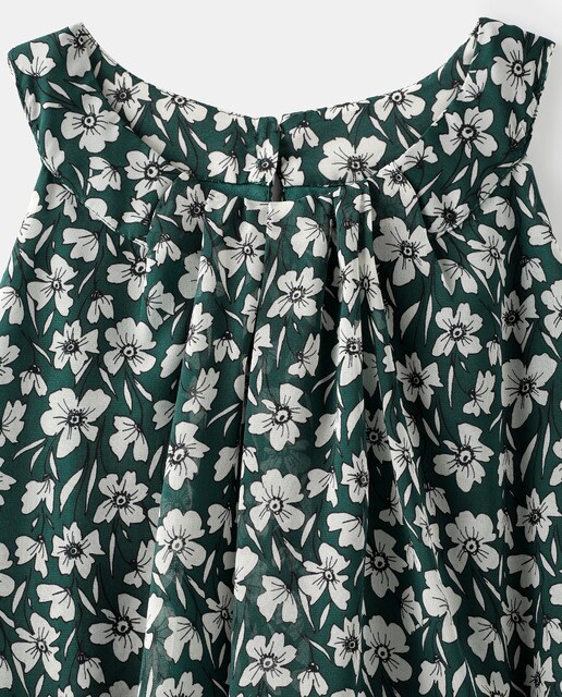 Vestido fluido con escote halter
