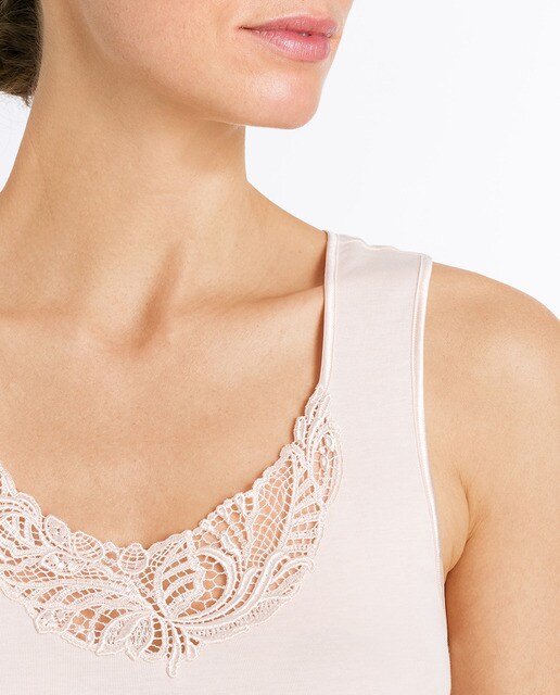 Camiseta sin mangas Madlen de algodón