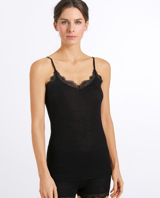 Camiseta Woolen Lace con tirantes ajustables