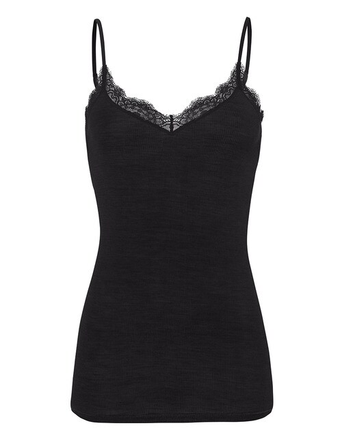 Camiseta Woolen Lace con tirantes ajustables