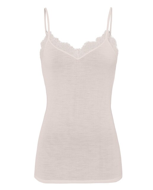 Camiseta Woolen Lace con tirantes ajustables