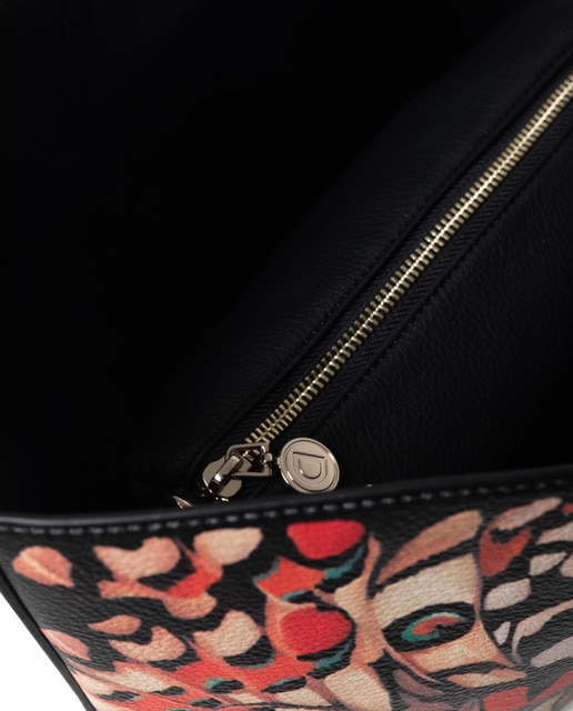 Bolso shopper Desigual Chrysalis Sicilia con print multicolor