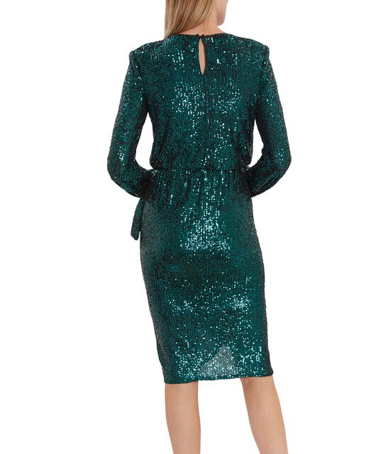 Vestido de lentejuelas Gina Bacconi