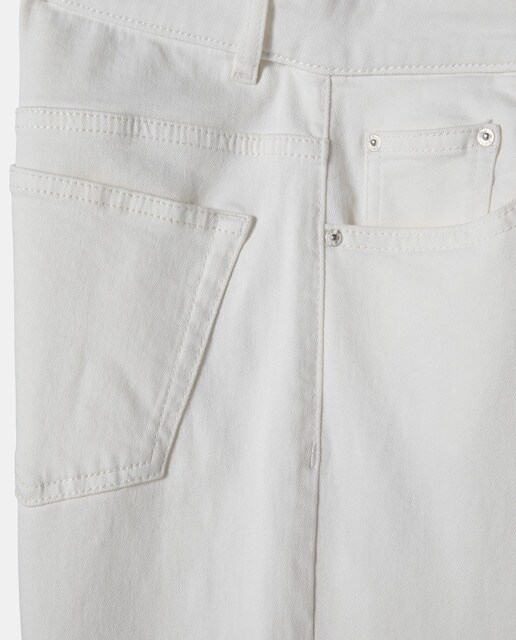 Pantalón ancho crop de mujer