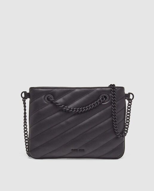 Pouch acolchado Gloria Ortiz Polly acolchado en negro