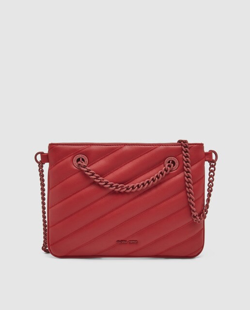 Pouch acolchado Gloria Ortiz Polly acolchado en rojo