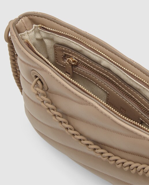 Pouch acolchado Gloria Ortiz Polly acolchado en topo