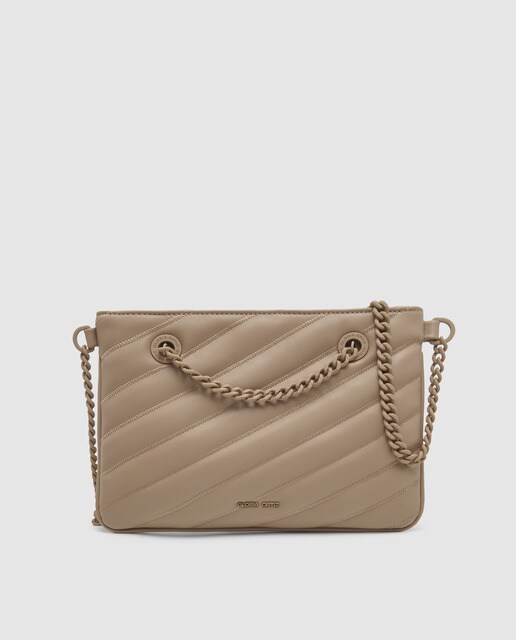 Pouch acolchado Gloria Ortiz Polly acolchado en topo