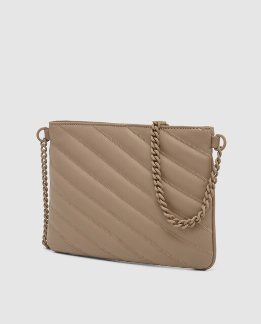 Pouch acolchado Gloria Ortiz Polly acolchado en topo