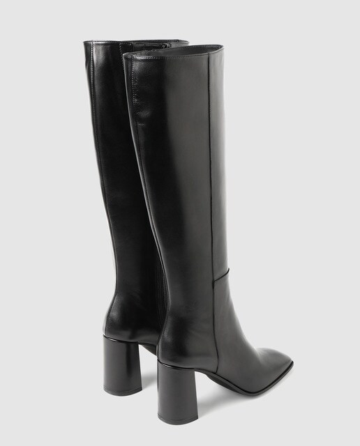 Botas de mujer Gloria Ortiz de piel en color negro