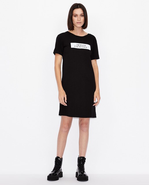 Vestido básico com logótipo