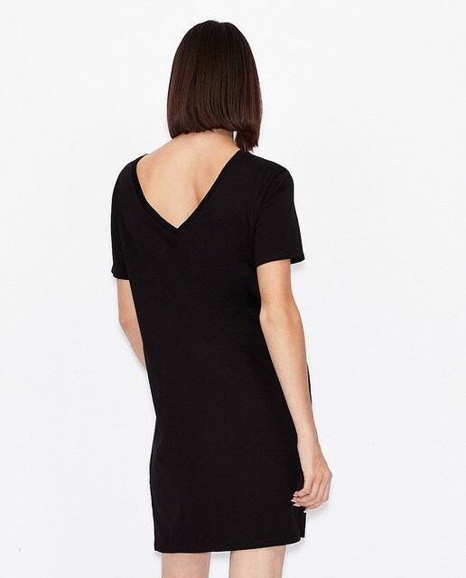 Vestido básico com logótipo