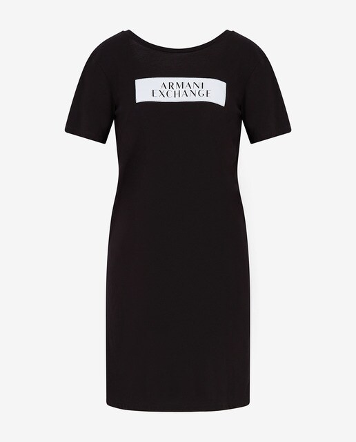 Vestido básico com logótipo