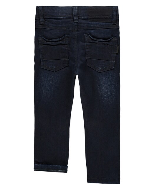Pantalón vaquero de niño color azul marino