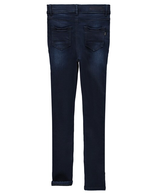 Pantalón vaquero de niña color azul marino