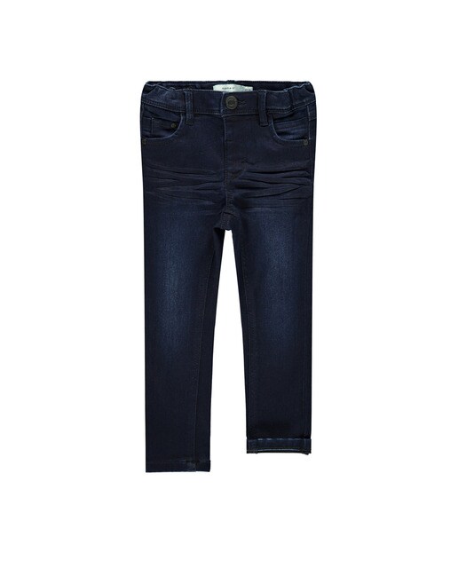 Pantalón vaquero de niña color azul marino