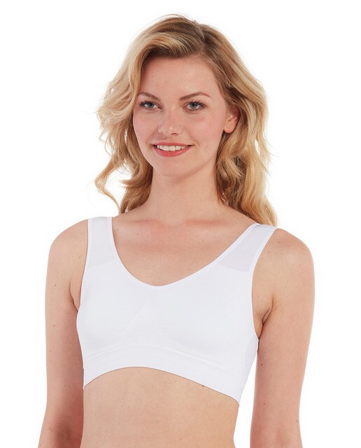 Soutien almofadado tipo top Comfort Bra liso