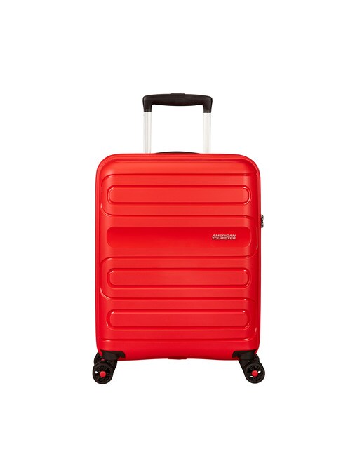 Trolley de cabine SUNSIDE rígido vermelho, com capacidade para 35 L