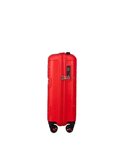 Trolley de cabine SUNSIDE rígido vermelho, com capacidade para 35 L