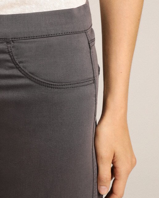 Jeggings básicas com algodão