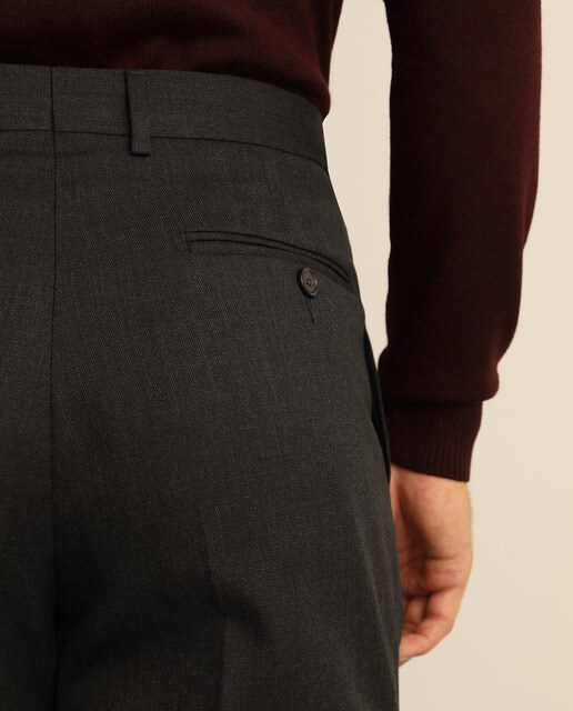 Pantalón de vestir de hombre Dustin classic gris